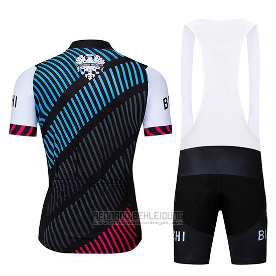 2019 Fahrradbekleidung Bianchi Blau Shwarz Rot Trikot Kurzarm und Overall