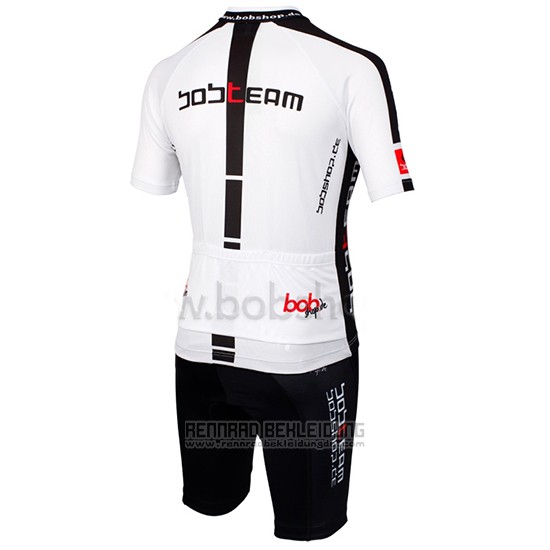 2015 Fahrradbekleidung Bobteam Wei Trikot Kurzarm und Tragerhose - zum Schließen ins Bild klicken