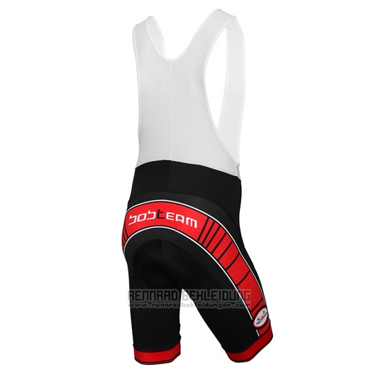 2016 Fahrradbekleidung Bobteam Shwarz Trikot Kurzarm und Tragerhose