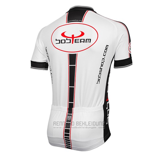 2016 Fahrradbekleidung Bobteam Wei Trikot Kurzarm und Tragerhose