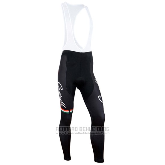 2014 Fahrradbekleidung Castelli Shwarz Trikot Langarm und Tragerhose - zum Schließen ins Bild klicken