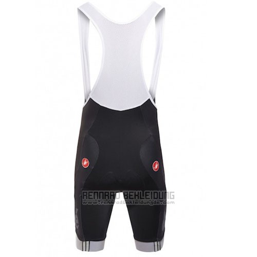 2016 Fahrradbekleidung Castelli Cervelo und Wei und Grau Trikot Kurzarm und Tragerhose
