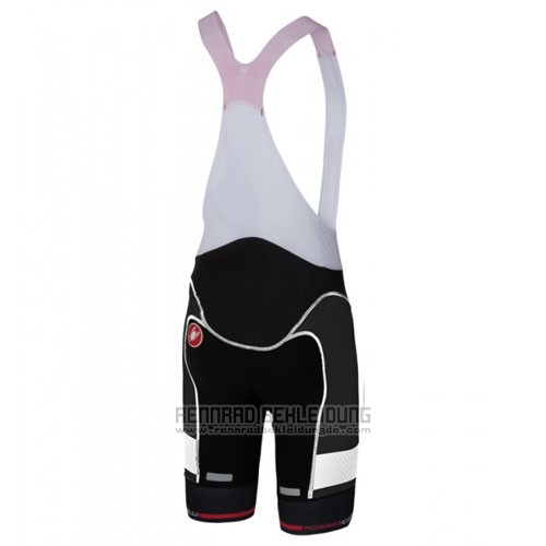 2016 Fahrradbekleidung Castelli Crema Trikot Kurzarm und Tragerhose