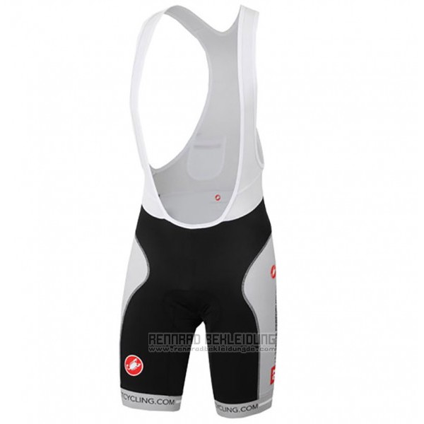 2017 Fahrradbekleidung Castelli 3t Grau und Shwarz Trikot Kurzarm und Tragerhose