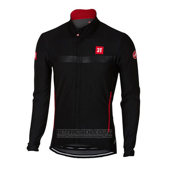 2017 Fahrradbekleidung Castelli Shwarz Trikot Langarm und Tragerhose