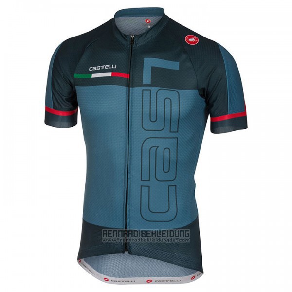 2018 Fahrradbekleidung Castelli Grun Militare Trikot Kurzarm und Tragerhose