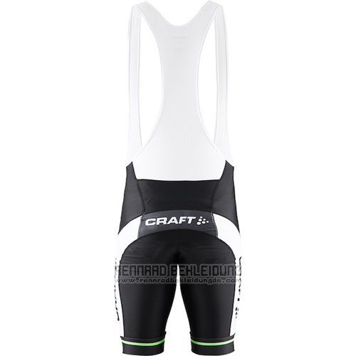 2016 Fahrradbekleidung Craft Grun und Shwarz Trikot Kurzarm und Tragerhose