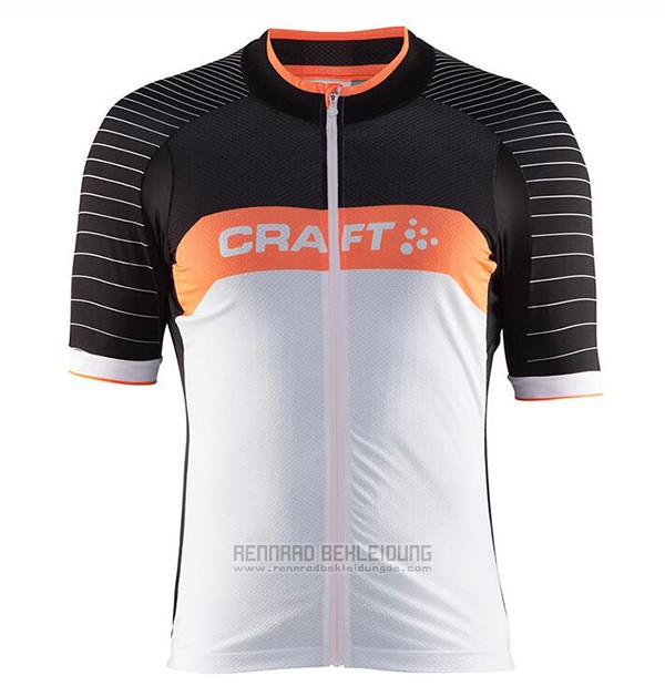 2017 Fahrradbekleidung Craft Grau und Shwarz Trikot Kurzarm und Tragerhose