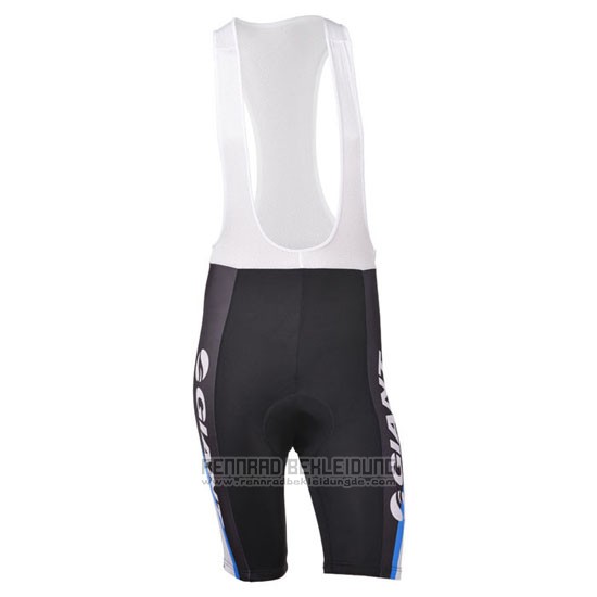 2013 Fahrradbekleidung Giant Blau und Shwarz Trikot Kurzarm und Tragerhose