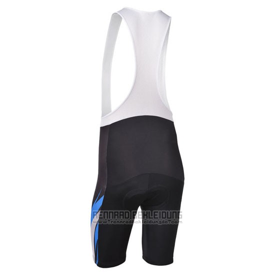 2013 Fahrradbekleidung Giant Blau und Shwarz Trikot Kurzarm und Tragerhose