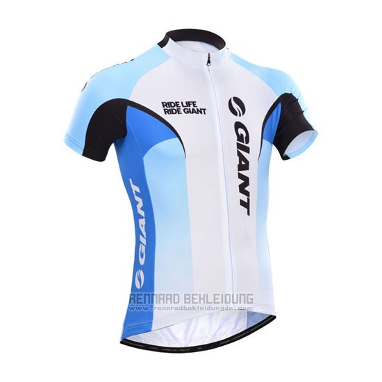 2014 Fahrradbekleidung Giant Wei Trikot Kurzarm und Tragerhose