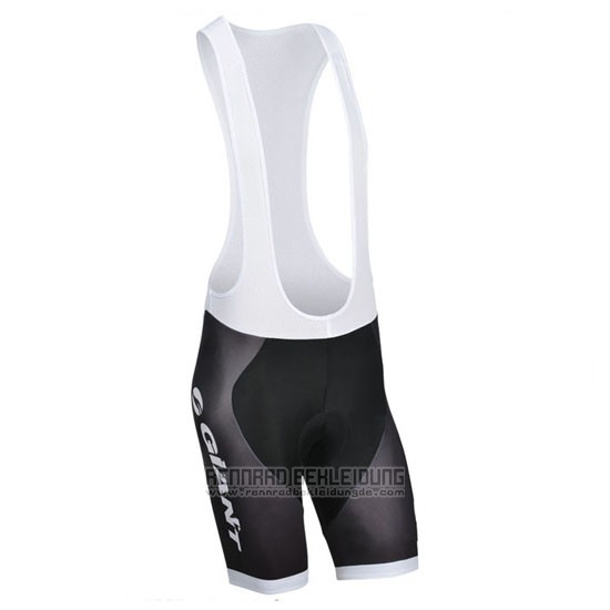 2014 Fahrradbekleidung Giant Wei Trikot Kurzarm und Tragerhose