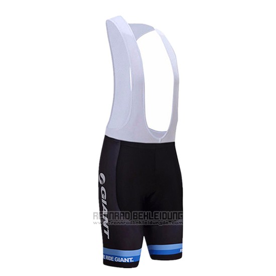 2017 Fahrradbekleidung Giant Shwarz Trikot Kurzarm und Tragerhose