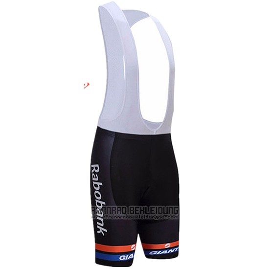 2017 Fahrradbekleidung Giant Wei Trikot Kurzarm und Tragerhose - zum Schließen ins Bild klicken