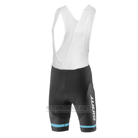 2018 Fahrradbekleidung Giant Elevate Blau Trikot Kurzarm und Tragerhose