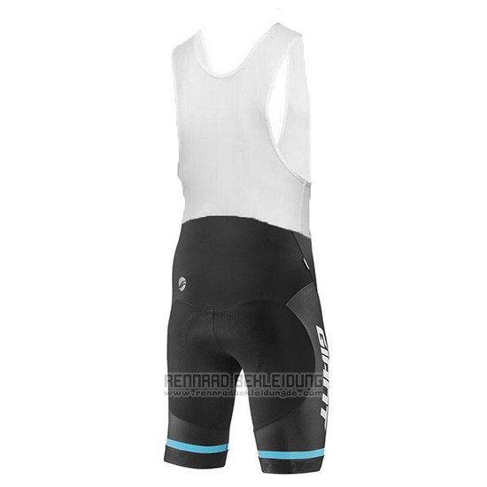 2018 Fahrradbekleidung Giant Elevate Blau Trikot Kurzarm und Tragerhose