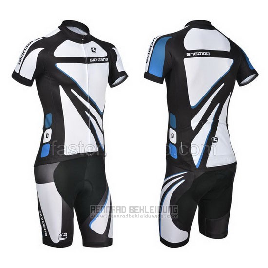 2014 Fahrradbekleidung Giordana Wei Trikot Kurzarm und Tragerhose