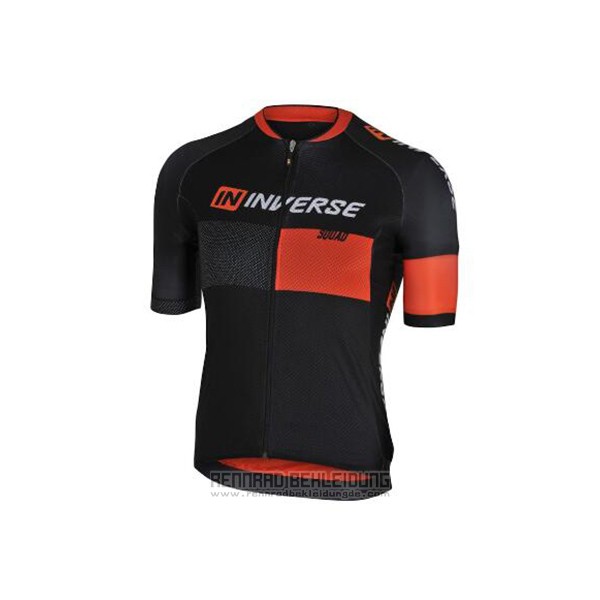 2017 Fahrradbekleidung Inverse Shwarz Trikot Kurzarm und Tragerhose