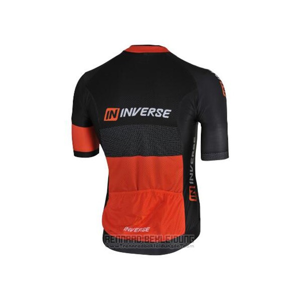 2017 Fahrradbekleidung Inverse Shwarz Trikot Kurzarm und Tragerhose