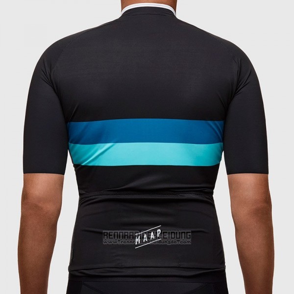 2017 Fahrradbekleidung Maap Fat Stripe Shwarz Trikot Kurzarm und Tragerhose