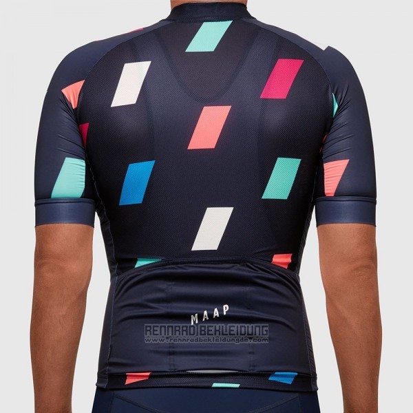 2017 Fahrradbekleidung Maap Tilt Shwarz Trikot Kurzarm und Tragerhose