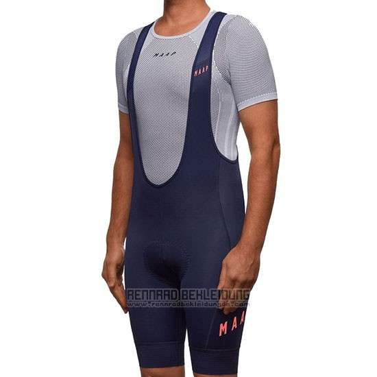 2019 Fahrradbekleidung Maap Nationals Mulberry Braun Trikot Kurzarm und Tragerhose