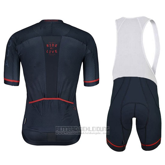 2018 Fahrradbekleidung Maloja Pushbikersm Shwarz Trikot Kurzarm und Tragerhose