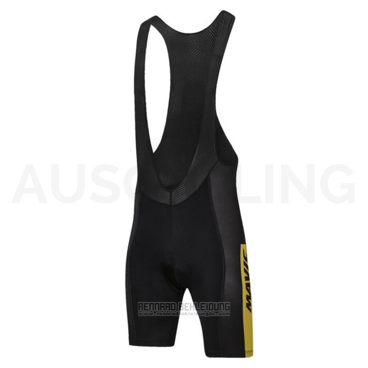 2018 Fahrradbekleidung Mavic Braun Trikot Kurzarm und Tragerhose - zum Schließen ins Bild klicken