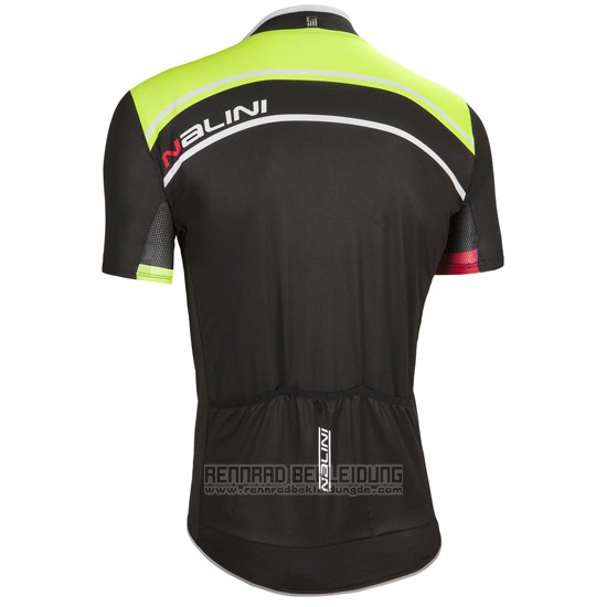 2016 Fahrradbekleidung Nalini Grun Trikot Kurzarm und Tragerhose