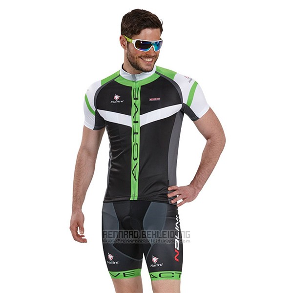 2017 Fahrradbekleidung Nalini Rigel Shwarz Trikot Kurzarm und Tragerhose