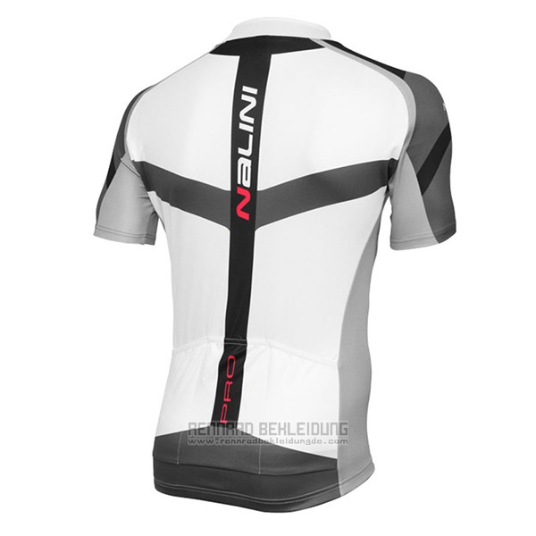 2017 Fahrradbekleidung Nalini Rigel Wei Trikot Kurzarm und Tragerhose