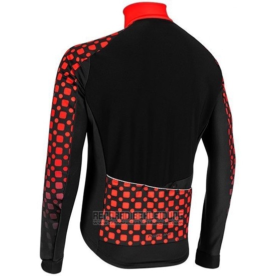 2019 Fahrradbekleidung Nalini Crit 3l 2.0 Shwarz Rot Trikot Langarm und Tragerhose