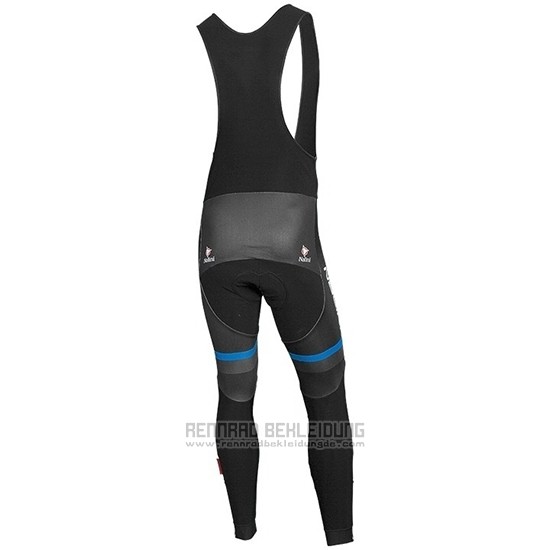 2019 Fahrradbekleidung Nalini Shwarz Blau Trikot Langarm und Tragerhose