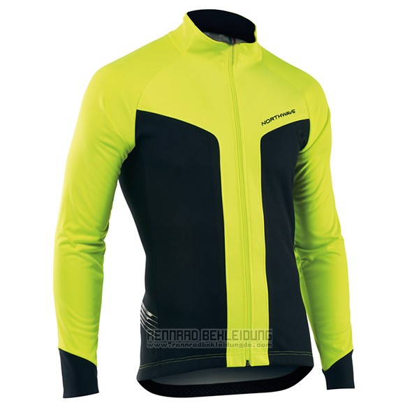 2017 Fahrradbekleidung Nalini Northwave Ml Gelb und Shwarz Trikot Langarm und Tragerhose