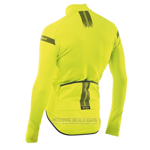 2017 Fahrradbekleidung Northwave Ml Gelb Trikot Langarm und Tragerhose
