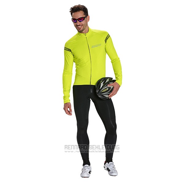 2017 Fahrradbekleidung Northwave Ml Gelb Trikot Langarm und Tragerhose