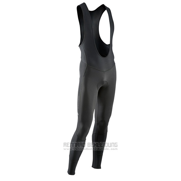 2017 Fahrradbekleidung Northwave Ml Shwarz und Grun Trikot Langarm und Tragerhose
