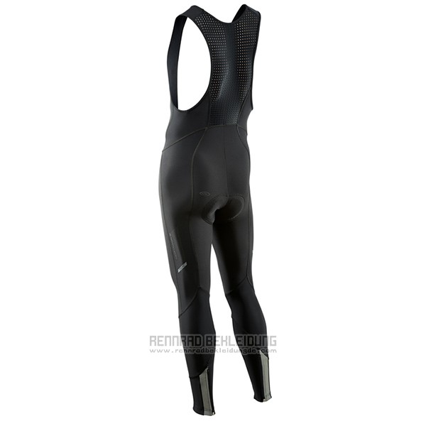 2017 Fahrradbekleidung Northwave Ml Shwarz und Grun Trikot Langarm und Tragerhose