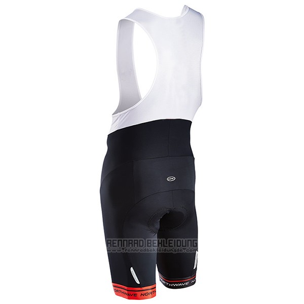 2017 Fahrradbekleidung Northwave Rot und Wei Trikot Kurzarm und Tragerhose