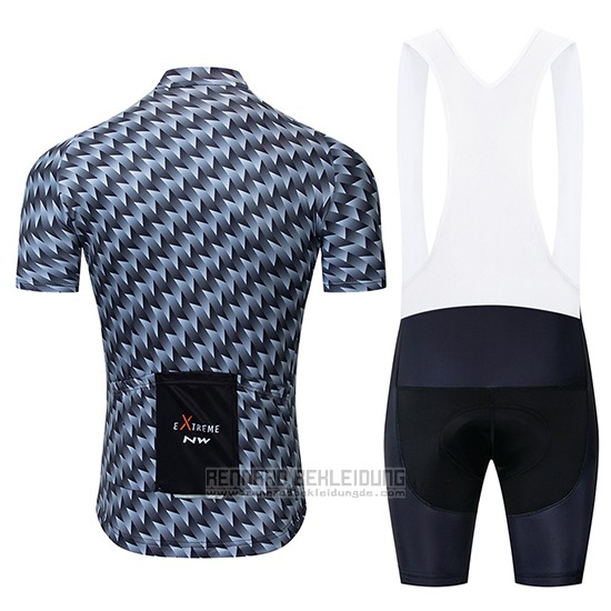 2019 Fahrradbekleidung Northwave Grau Orange Trikot Kurzarm und Tragerhose