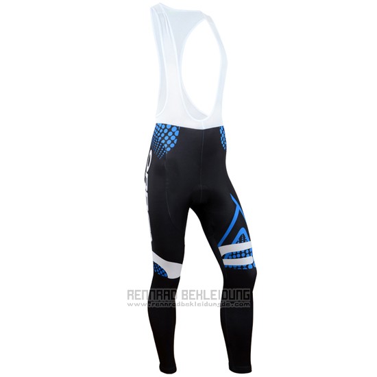 2014 Fahrradbekleidung Orbea Shwarz und Blau Trikot Langarm und Tragerhose