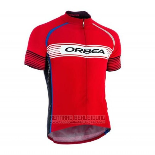 2015 Fahrradbekleidung Orbea Rot Trikot Kurzarm und Tragerhose