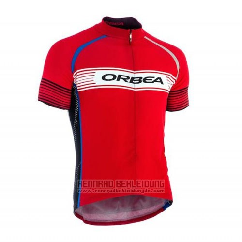 2015 Fahrradbekleidung Orbea Rot Trikot Kurzarm und Tragerhose - zum Schließen ins Bild klicken