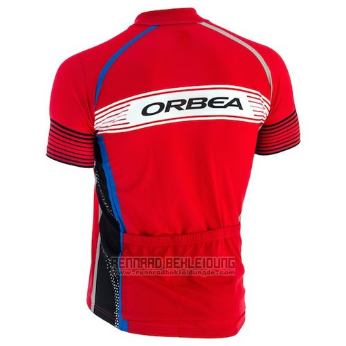 2015 Fahrradbekleidung Orbea Rot Trikot Kurzarm und Tragerhose