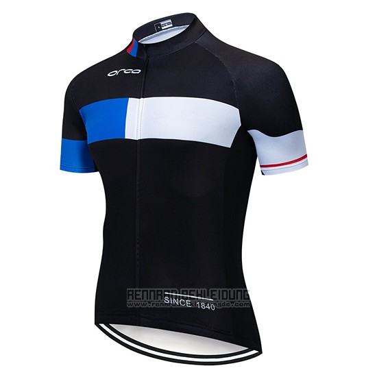 2019 Fahrradbekleidung Orbea Shwarz Blau Wei Trikot Kurzarm und Overall - zum Schließen ins Bild klicken