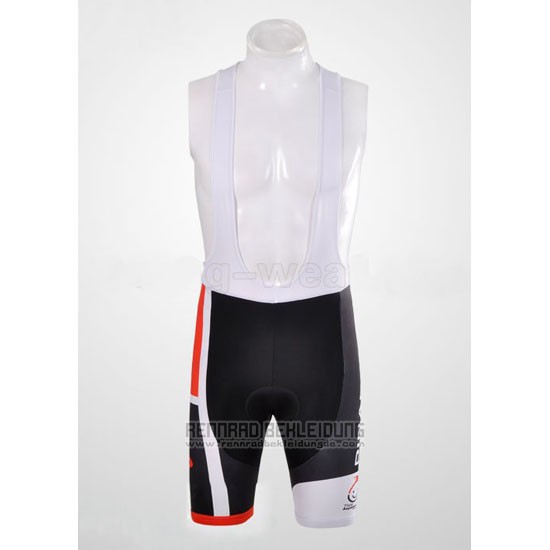 2012 Fahrradbekleidung Pinarello Rot und Wei Trikot Kurzarm und Tragerhose