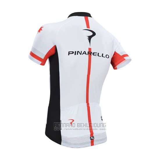 2014 Fahrradbekleidung Pinarello Shwarz und Wei Trikot Kurzarm und Tragerhose