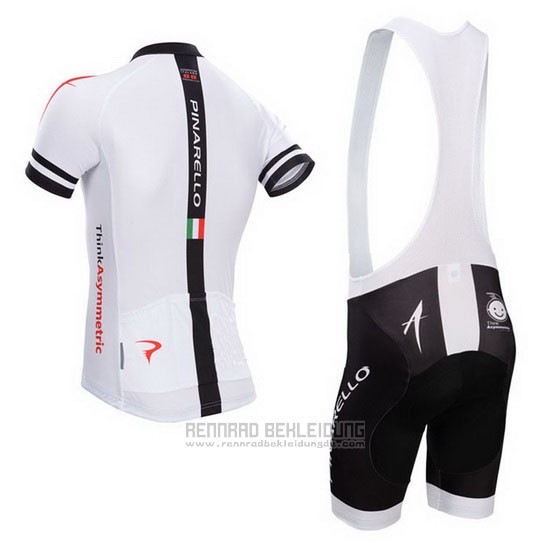 2014 Fahrradbekleidung Pinarello Wei Trikot Kurzarm und Tragerhose