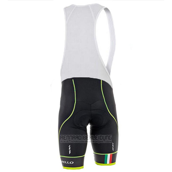 2017 Fahrradbekleidung Pinarello Shwarz Trikot Kurzarm und Tragerhose