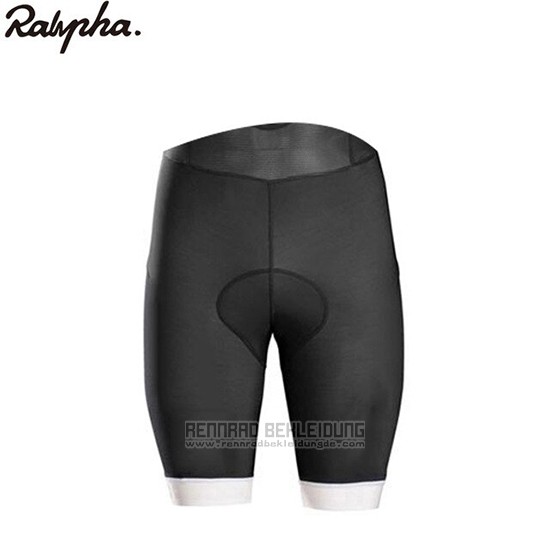 2019 Fahrradbekleidung Ralph Wei Shwarz Trikot Kurzarm und Tragerhose